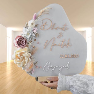 Flower Preservation | Preserved Bouquet | Wedding Bouquet Resin Frame – A3D Art & Craft