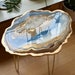 Epoxy Resin agate Custom order Abstract geode art Made in India a Coffee table choose leg colors, home, office, decor, natural luxury