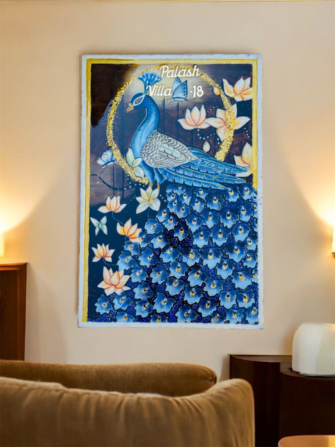 120 cm x 33,3 cm Epoxidharz-Wandmalerei, Tisch aus Kunstharz mit schwarzer Oberfläche und Walnussplatte, Tisch aus Flussstrand-Tischen für Ess-, Besprechungs- und Kaffeetische aus Holz
