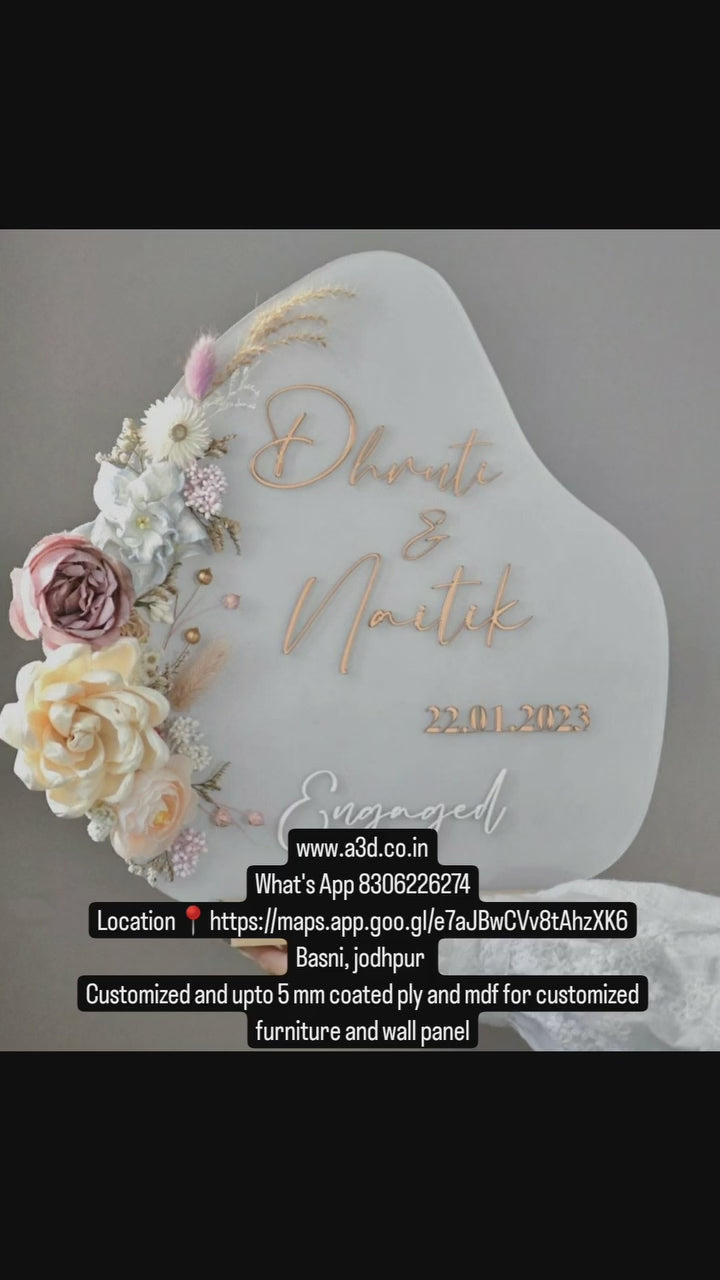 Flower Preservation | Preserved Bouquet | Wedding Bouquet Resin Frame – A3D Art & Craft