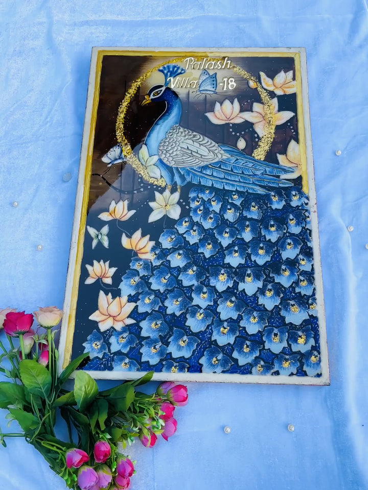 120 cm x 33,3 cm Epoxidharz-Wandmalerei, Tisch aus Kunstharz mit schwarzer Oberfläche und Walnussplatte, Tisch aus Flussstrand-Tischen für Ess-, Besprechungs- und Kaffeetische aus Holz